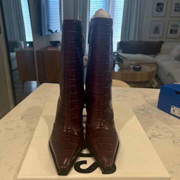 SCHUTZ raffaela merlot boot - Picture 1 of 4